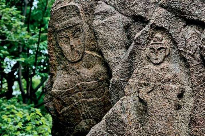 A carving of the Buddha on Kongwang Hill. From chinatoday.com.cn