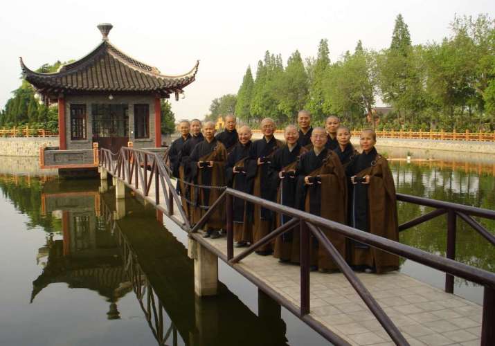 Full Ordination at Gao Min Temple in Yangzhou, 2005. Image courtesy of the author