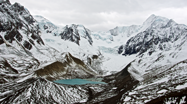 The Himalayan region is sometimes referred to as the Earth’s “third pole” as its high-altitude glaciers contain the most frozen water outside of the planet’s polar regions. Photo by Craig Lewis. From newlightdreams.com