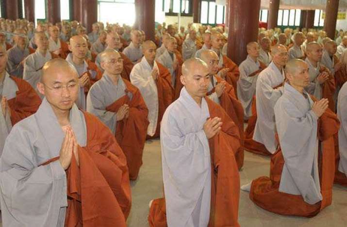 Monastics of the Jogye Order. From koreanbuddhism.net