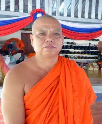 Pha One Keo, chairman of the Lao Buddhist Fellowship and founder of the Buddhist Academy. Image courtesy of the athor