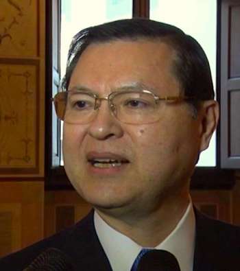 Soka Gakkai International vice-president Hiromasa Ikeda. From youtube.com