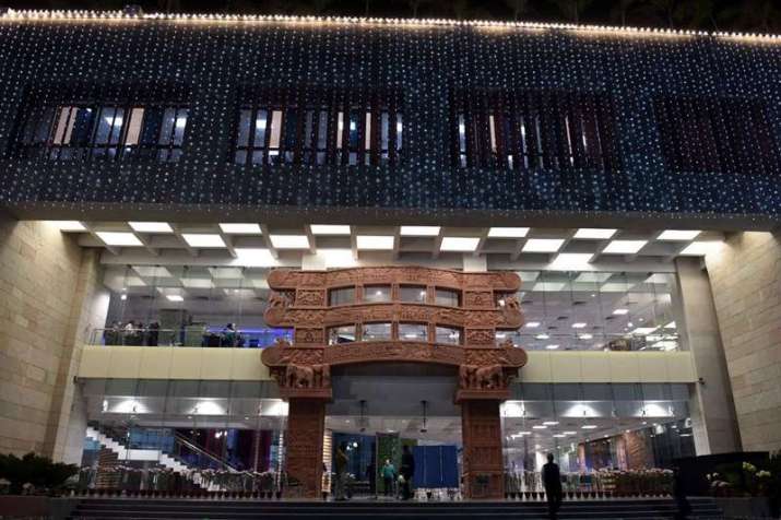 Main entrance of the Dr. Ambedkar International Centre. Fom financialexpress.com