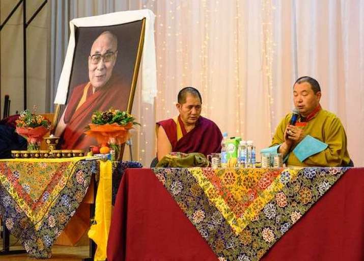 Telo Tulku Rinpoche, right, and Rabten Tulku Rinpoche, left. Image courtesy of Renat Alyaudinov