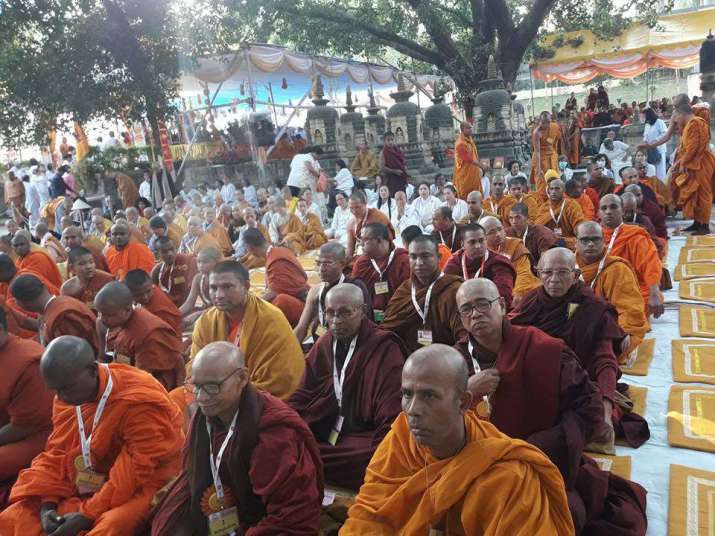 Bangladeshi monastic participants at the 13th ITCC. Image courtesy of Ven. Rupananda Bhikkhu