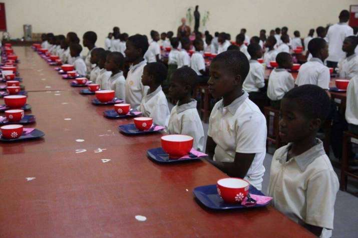 Communal dining at the ACC in Blantyre. Image courtesy of author