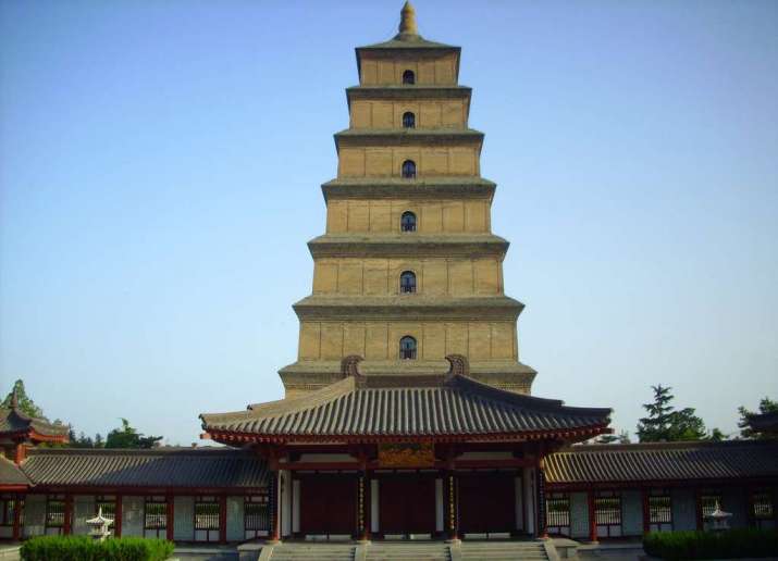 Big Wild Goose Pagoda, Xi'an. From yallabook.com
