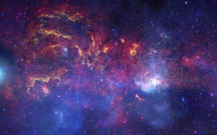 The centre of the Milky Way galaxy. From jpl.nasa.gov