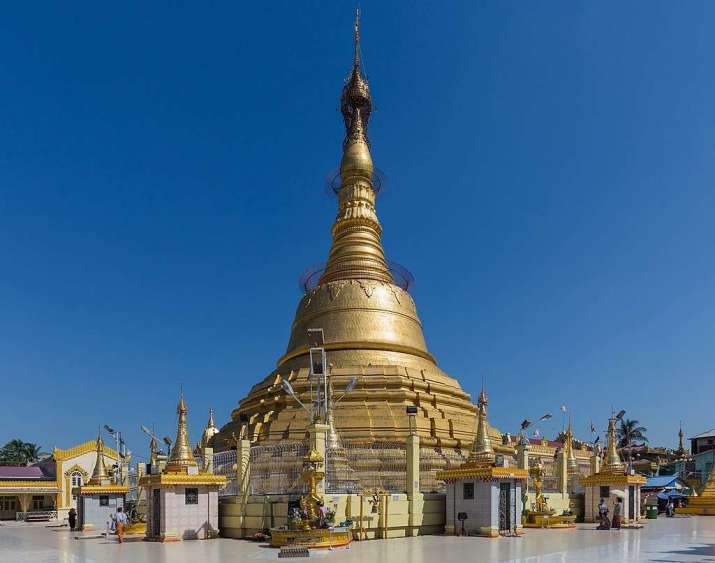 Botataung Pagoda in Yangon. From wikipedia.org