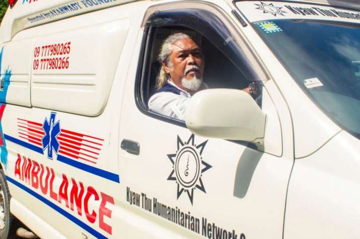 Kyaw Thu—actor, hearse driver, pallbearer, and funeral conductor. Image courtesy of the FFSS