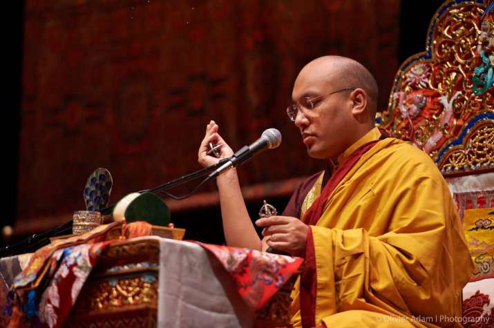 His Holiness the 17th Karmapa Ogyen Trinley Dorje. Photo by Olivier Adam