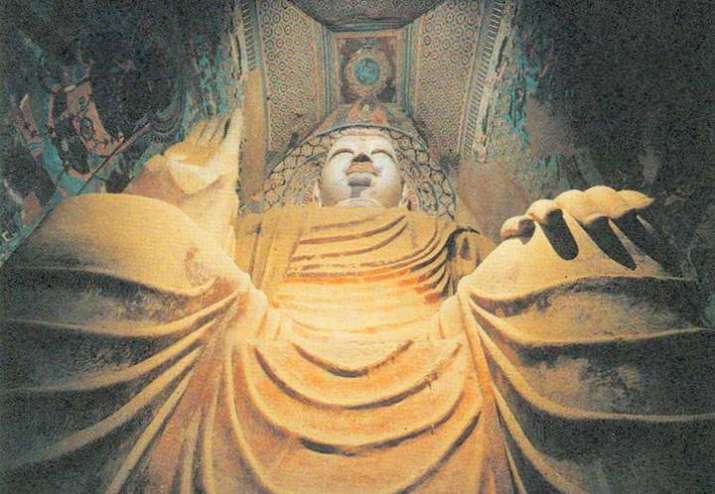 Cave 130, Mogao Caves, Dunhuang. From chinadiscovery.com