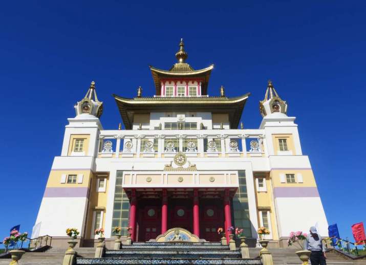 The Golden Abode of Shakyamuni Buddha in Elista, Kalmykia. Image courtesy of the author