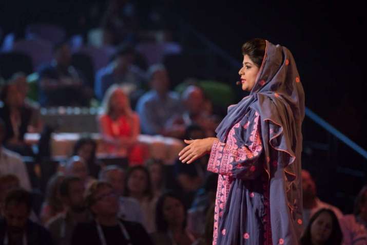 Khalida Brohi at TEDGlobal in 2014. Photo by James Duncan