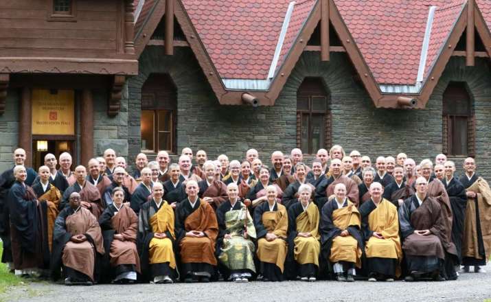 SZBA conference group photo. Image courtesy of Tenku Ruff and Zen Mountain Monastery