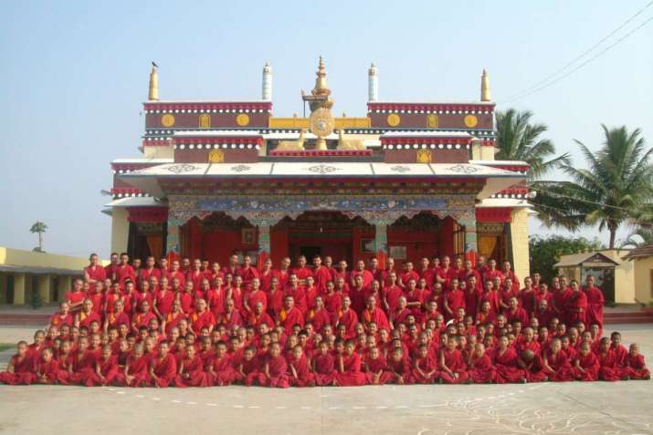 Tashi Lhunpo Monastery in Karnataka. From tashi-lhunpo.org.uk