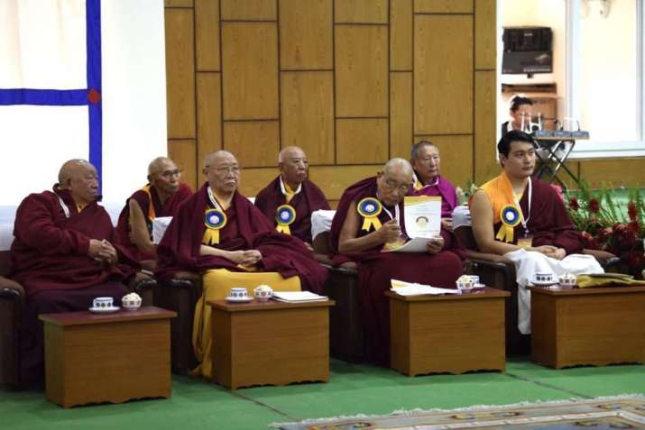 Senior Buddhist leaders from all schools of Tibetan Buddhism attended the summit. From tibet.net