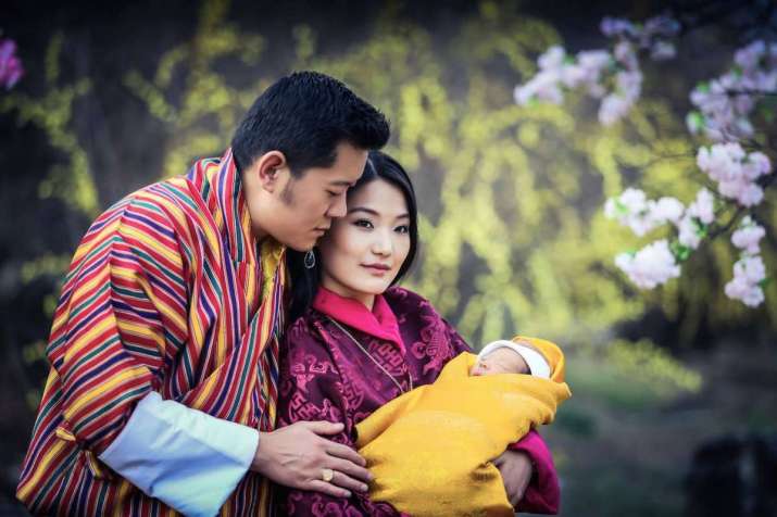 His majesty Jigme Khesar Namgyel Wangchuck and her majesty the queen consort Ashi Jetsun Pema From drukasia.com