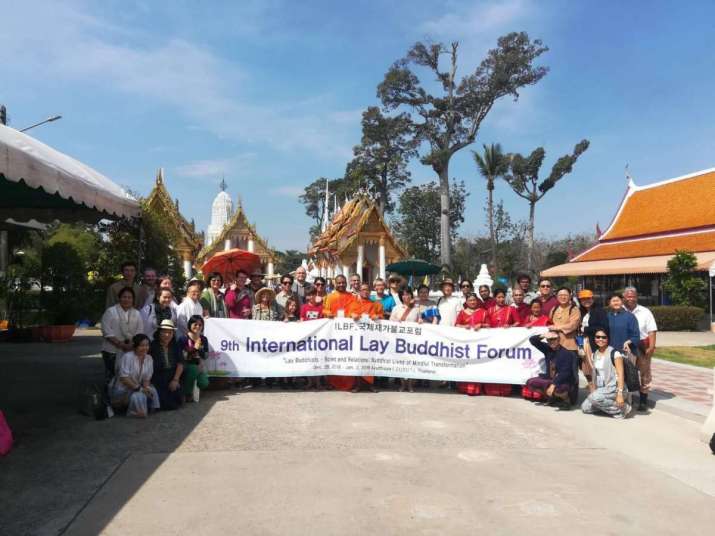 Participants of the ninth International Lay Buddhist Forum. Image courtesy of the ILBF