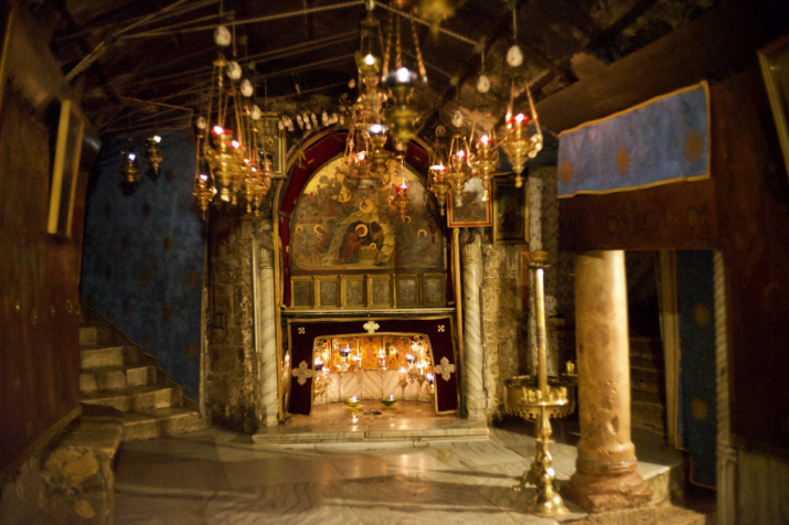 Nativity Grotto, Bethlehem. Photo by gpo1961. From flickr.com