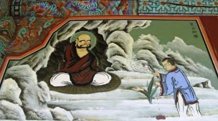 Bodhidharma and Huike. From san-shin.org