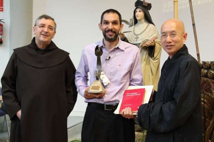 Dr. Igor Giusti, winner of the 2nd Teresa of Avila and Interreligious Dialogue Award, July 2017. Image courtesy of the author