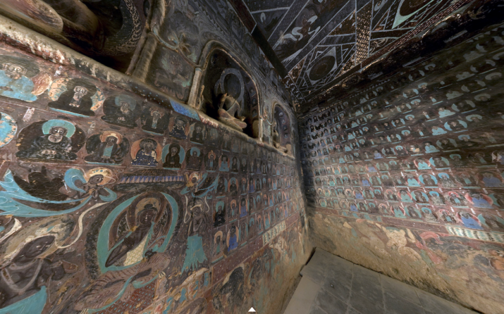 Mogao Grottoes, Cave 254, Northern Wei dynasty (386–534). From e-dunhuang.com