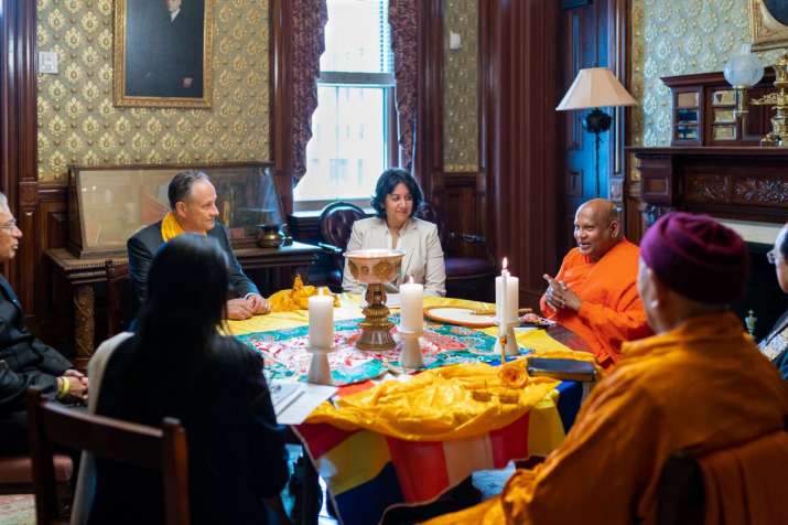 Ven. Uparatana speaks. From dharma-college.com