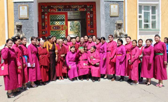 Conference for Buddhist women at Gandantegchinlen Monastery, 2015. Image courtesy of the author