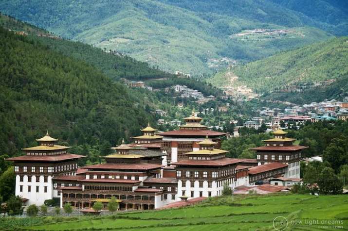 Tashichho Dzong. Photo by Craig Lewis