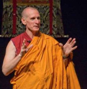 John Bruna (Jangchub Chophel) during his life as a Buddhist monk. From wocdc.org