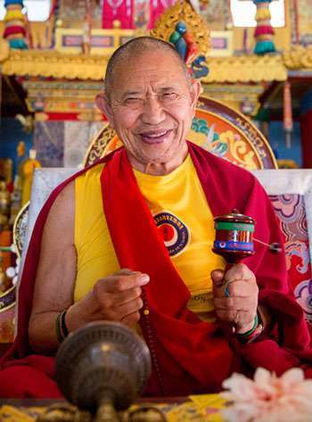 Garchen Rinpoche. Image courtesy of the author