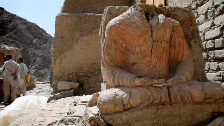Seated Buddha at Mes Aynak. From savingmesaynak.com