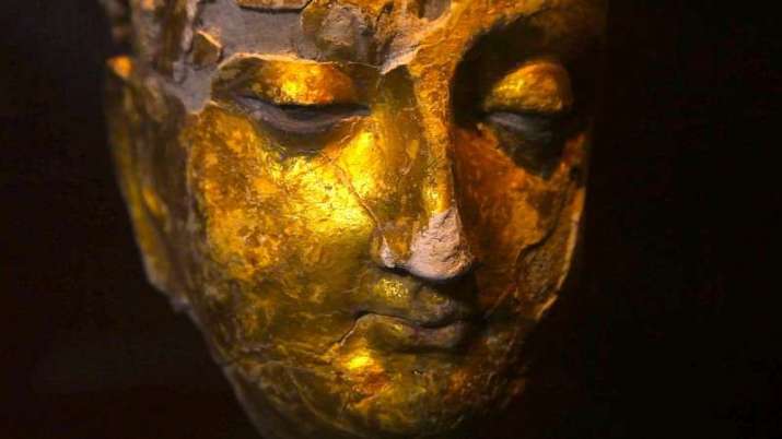 Buddhist sculpture from Mes Aynak. From kickstarter.com