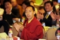 The 11th Panchen Lama, Bainqen Erdini Qoigyijabu, attends a sub-forum of the Second World Buddhist Forum (WBF) in Wuxi, east China's Jiangsu Province, on March 29, 2009. (Xinhua/Han Yuqing)