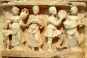 Wine-drinking and music, Hadda (1st–2nd century)