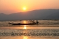 Inle Lake - sunsets and calm on the lake