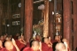 Mandalay - evening chanting at Shwegyin Monastery