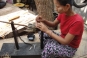 Bagan - weaving horsehair liner for lacquerware