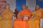 3. Bhikkhu Chandra Wimala, abbot of the Sri Lankan Temple in Vaishali, with other local abbots.