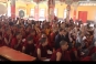 43. More than 400 participants met with the 17th Gyalwang Karmapa in Bodhgaya. Photo: Tsurphu Labrang Media video