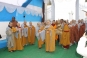 33. The opening ceremony with a procession of elders welcoming the Buddha.