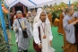 22. Nuns from Vietnam and Cambodia prepare for the opening ceremony.