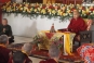 44. 17th Gyalwang Karmapa addresses the Sakyadhita delegation in Bodhgaya with encouraging words. Photo: Tsurphu Labrang Media video