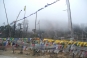 Prayer flags tied in all high locations throughout Bhutan © Dorothy Ko