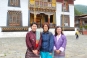 Karchu Dratshang Monastery. Two of those HK women are dressed in local Bhutan clothing © Dorothy Ko