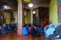 Dharma talk inside Kurjey Lhakhang Monastery © Buddhistdoor