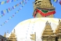 Swayambhunath Stupa in Kathmandu on a brief stopover © Buddhistdoor